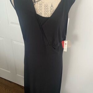 Croft & Barrow Elegant Black Backless Dress